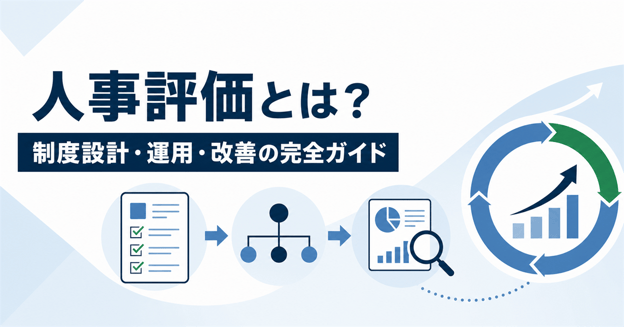人事評価とは？制度の目的・評価基準・作り方・運用改善まで完全ガイドの記事アイキャッチ